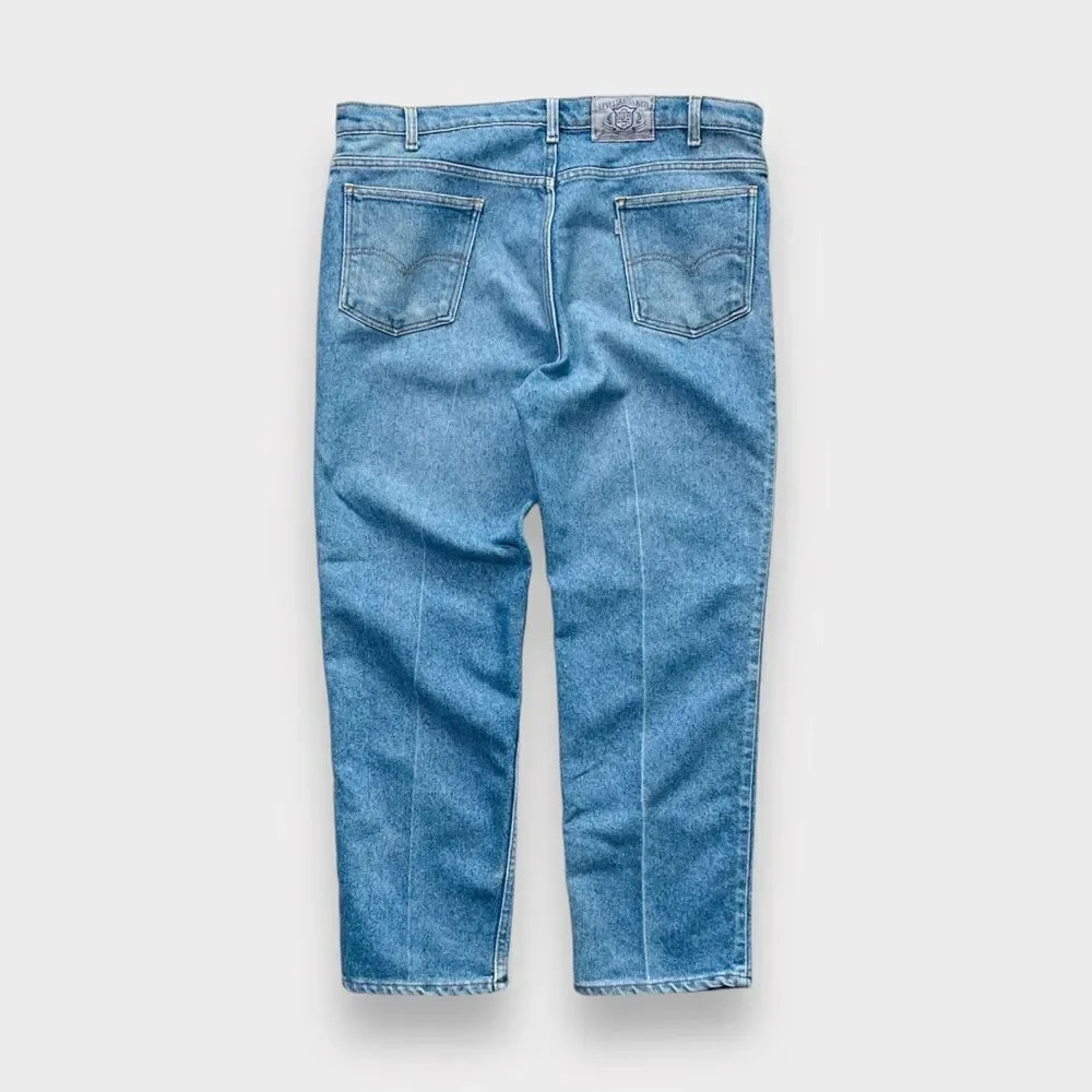 Vtg 80s 90s Levi's Silver Medal Jeans, Silvertab, Relaxed Fit Stretch, 38 x 30 - Picture 2 of 9